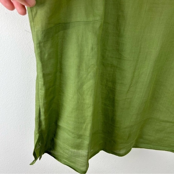 Citron Santa Monica Ramie Green tank size: S - Picture 3 of 9